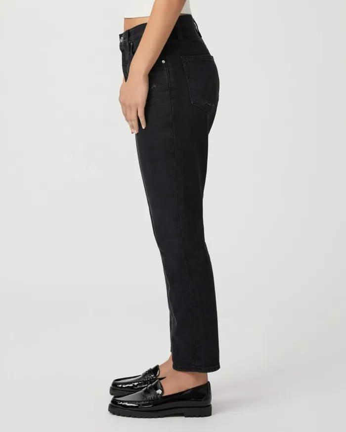 PAIGE Denim Women Billy Crop Straight Jean 8211 Dark Dawn Distressed PAIGE Denim Women Billy Crop Straight Jean 8211 Dark Dawn Distressed