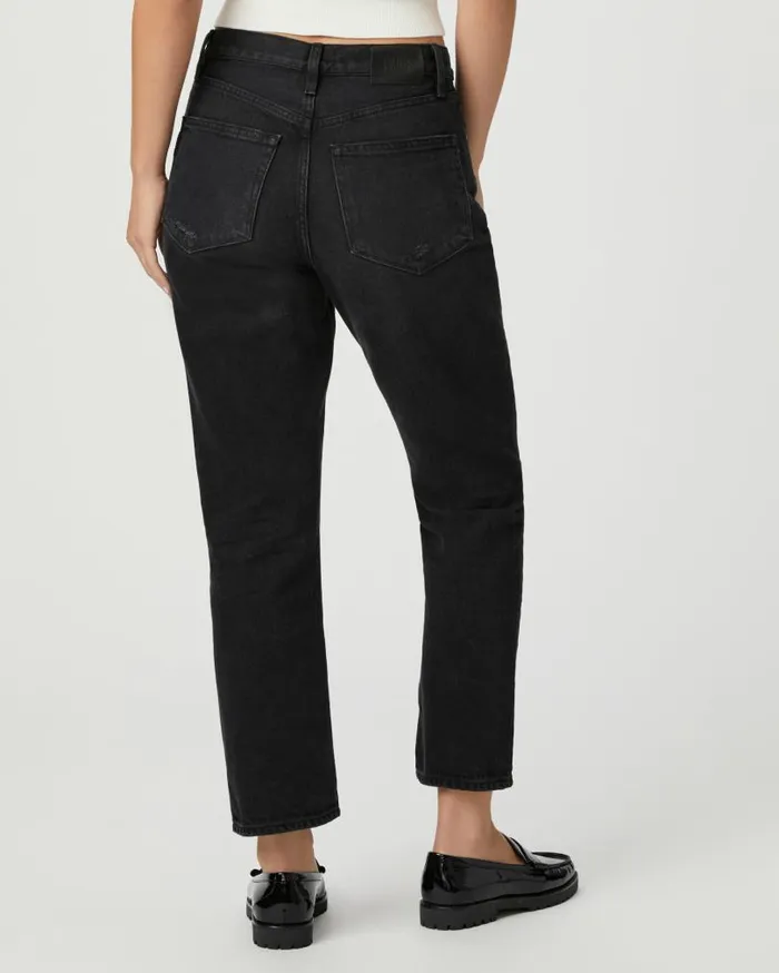 PAIGE Denim Women Billy Crop Straight Jean 8211 Dark Dawn Distressed PAIGE Denim Women Billy Crop Straight Jean 8211 Dark Dawn Distressed