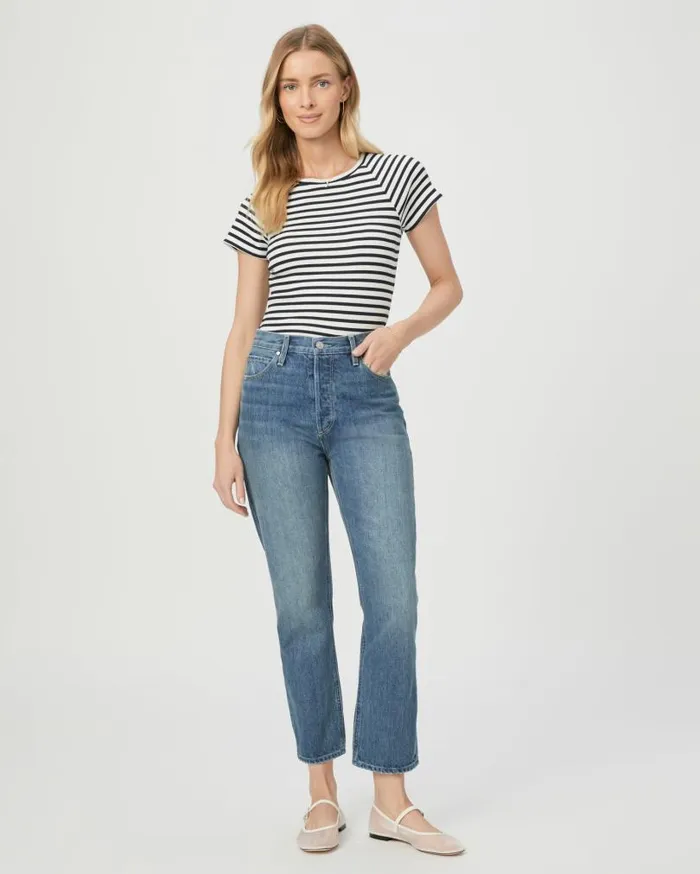 PAIGE Denim Women Billy Crop Straight Jean 8211 The Roxy