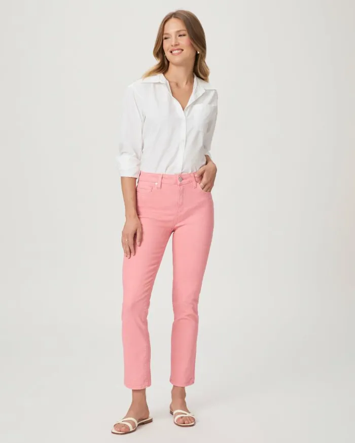 PAIGE Denim Women Exclusive Cindy Straight Jean 8211 Vintage Radiant Rose