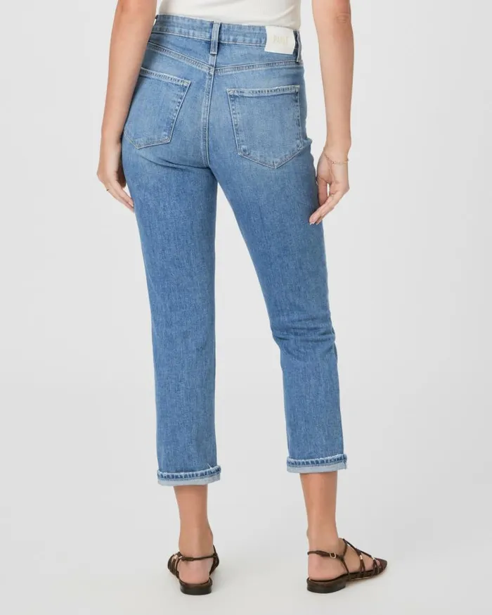 PAIGE Denim Women High Rise Brigitte Straight Jean 8211 Viva PAIGE Denim Women High Rise Brigitte Straight Jean 8211 Viva