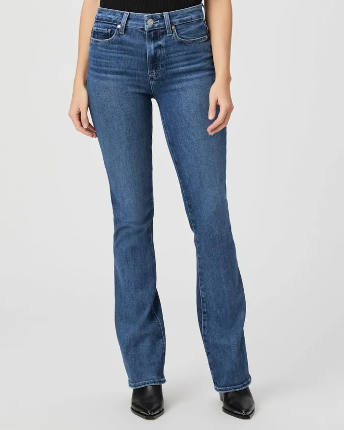PAIGE Denim Women High Rise Laurel Canyon Bootcut Jean 8211 A Capella PAIGE Denim Women High Rise Laurel Canyon Bootcut Jean 8211 A Capella
