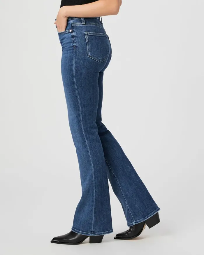 PAIGE Denim Women High Rise Laurel Canyon Bootcut Jean 8211 A Capella PAIGE Denim Women High Rise Laurel Canyon Bootcut Jean 8211 A Capella