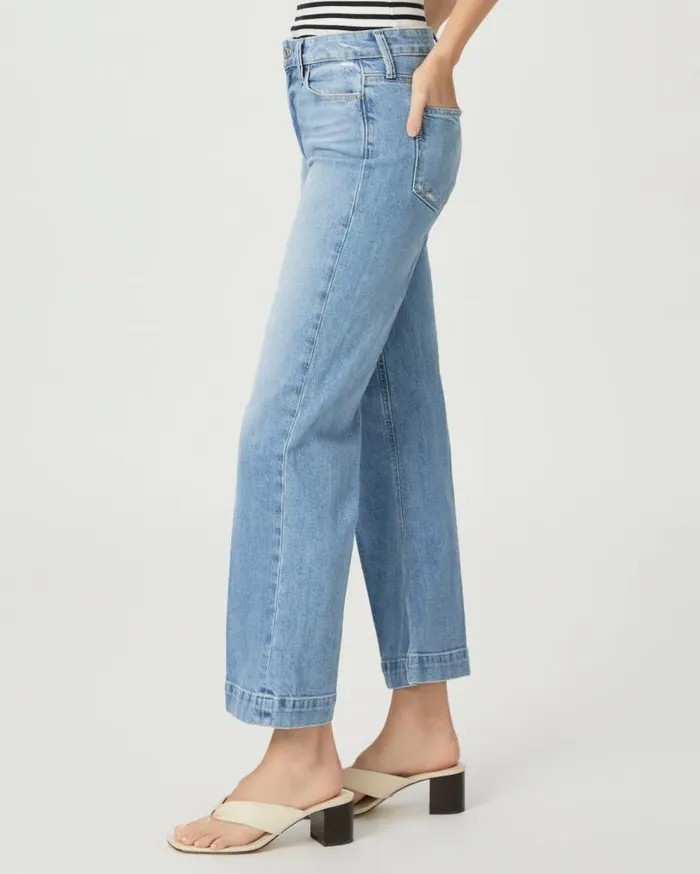 PAIGE Denim Women Leenah Ankle Wide Leg Jean 8211 Sultry PAIGE Denim Women Leenah Ankle Wide Leg Jean 8211 Sultry