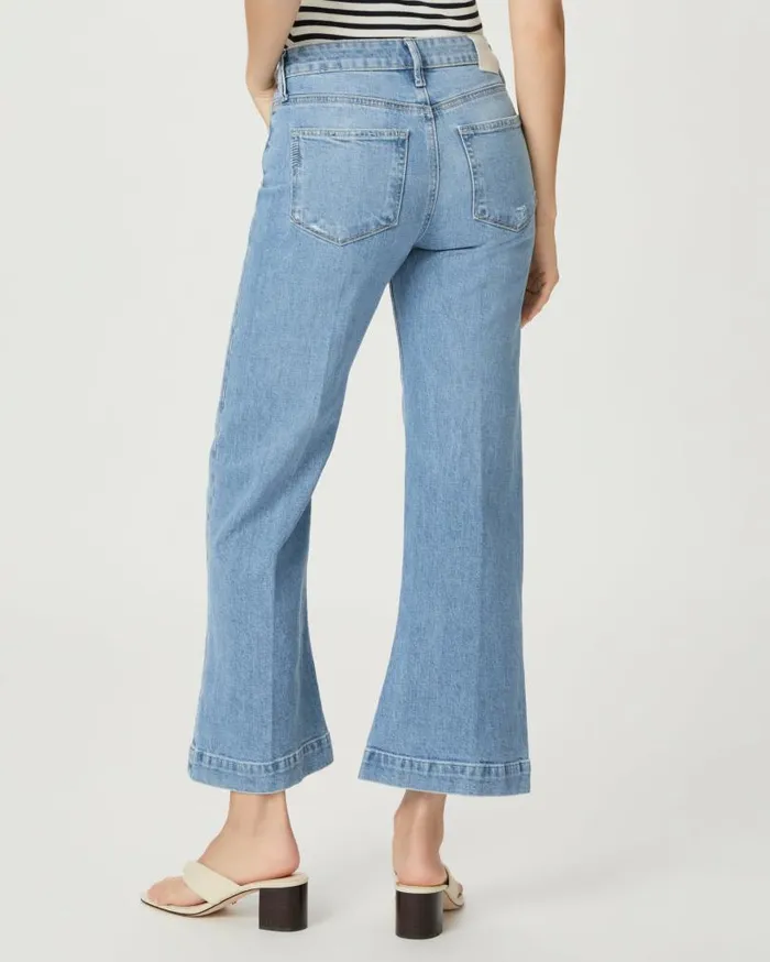 PAIGE Denim Women Leenah Ankle Wide Leg Jean 8211 Sultry PAIGE Denim Women Leenah Ankle Wide Leg Jean 8211 Sultry