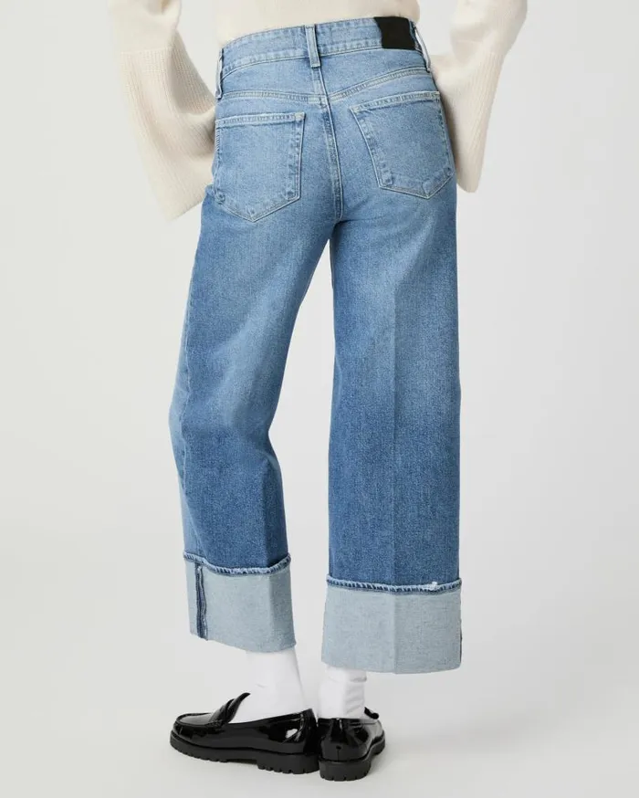 PAIGE Denim Women Sasha Ankle Wide Leg Jean 8211 Walk Of Fame PAIGE Denim Women Sasha Ankle Wide Leg Jean 8211 Walk Of Fame