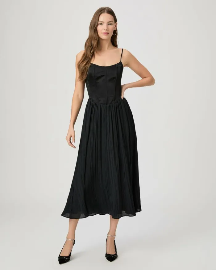 PAIGE Dresses Women Elke Dress 8211 Black PAIGE Dresses Women Elke Dress 8211 Black