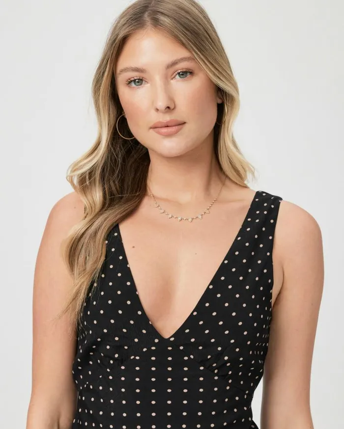 PAIGE Dresses Women Juanita Dress 8211 BlackCafe PAIGE Dresses Women Juanita Dress 8211 BlackCafe