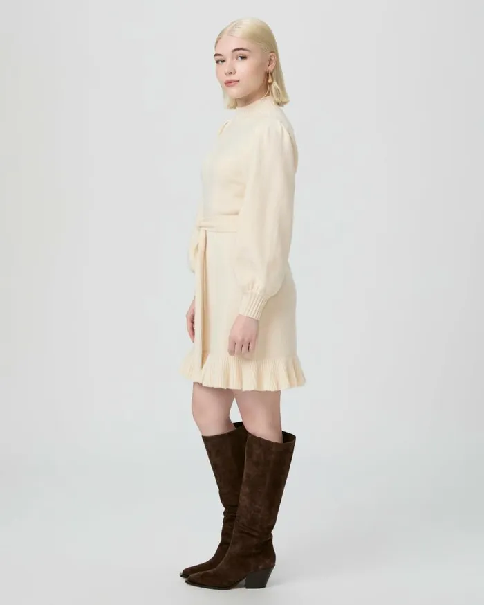 PAIGE Dresses Women Julita Petite Dress 8211 Latte Foam