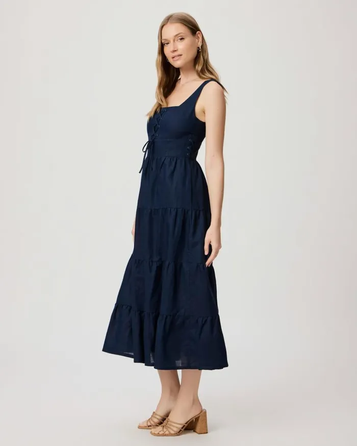 PAIGE Dresses Women Ophella Dress 8211 Navy PAIGE Dresses Women Ophella Dress 8211 Navy