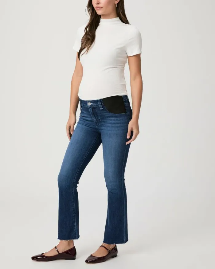 PAIGE Flare Women Claudine Maternity Flare Jean 8211 Sail Away