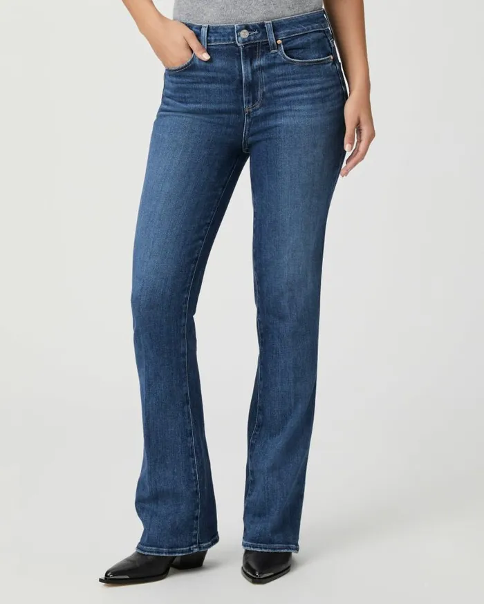 PAIGE Flare Women High Rise Laurel Canyon 32 Inch Bootcut Jean 8211 A Capella PAIGE Flare Women High Rise Laurel Canyon 32 Inch Bootcut Jean 8211 A Capella