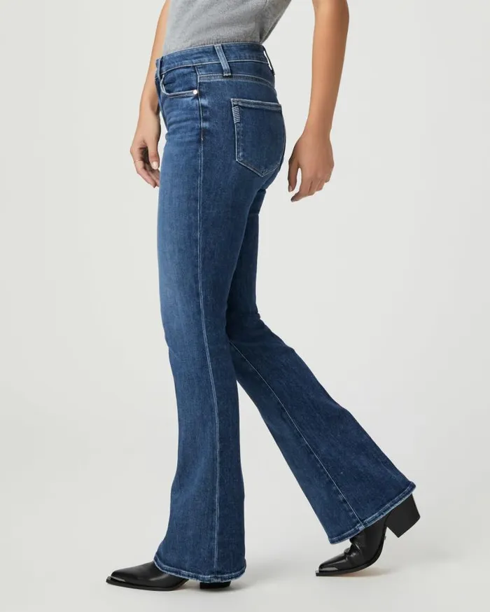 PAIGE Flare Women High Rise Laurel Canyon 32 Inch Bootcut Jean 8211 A Capella PAIGE Flare Women High Rise Laurel Canyon 32 Inch Bootcut Jean 8211 A Capella