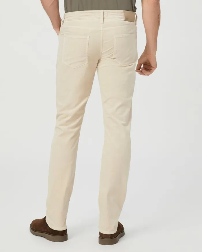 PAIGE Pants and Joggers Men Lennox Slim Pant 8211 Ivory Cream Corduroy PAIGE Pants and Joggers Men Lennox Slim Pant 8211 Ivory Cream Corduroy