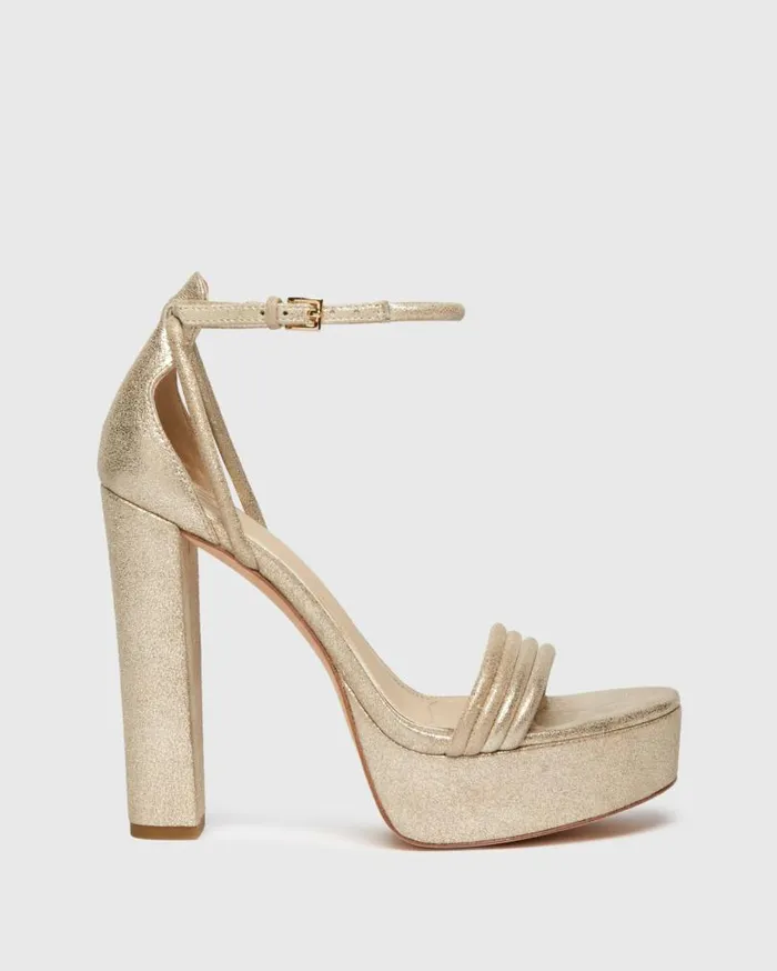 PAIGE Sandals Women Cat Platform Sandal 8211 Light Gold