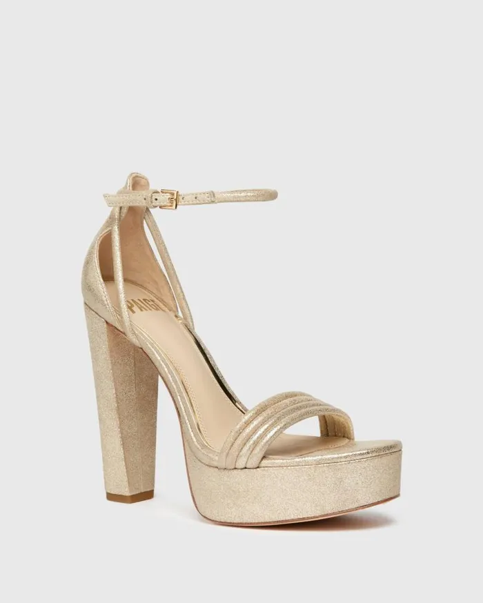 PAIGE Sandals Women Cat Platform Sandal 8211 Light Gold PAIGE Sandals Women Cat Platform Sandal 8211 Light Gold