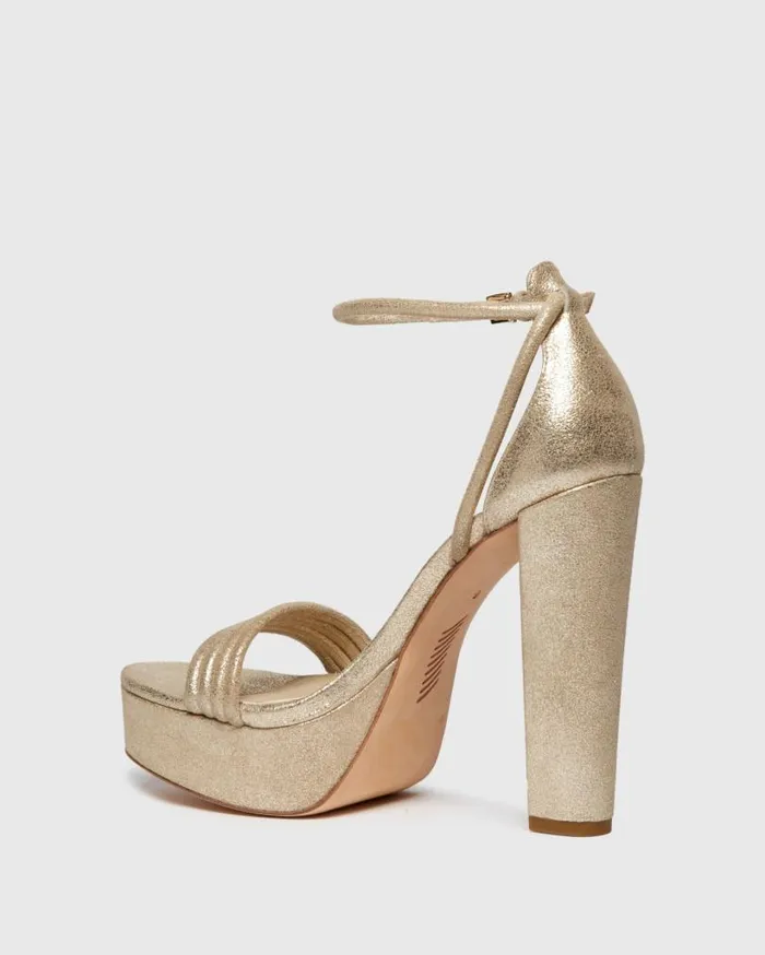 PAIGE Sandals Women Cat Platform Sandal 8211 Light Gold PAIGE Sandals Women Cat Platform Sandal 8211 Light Gold