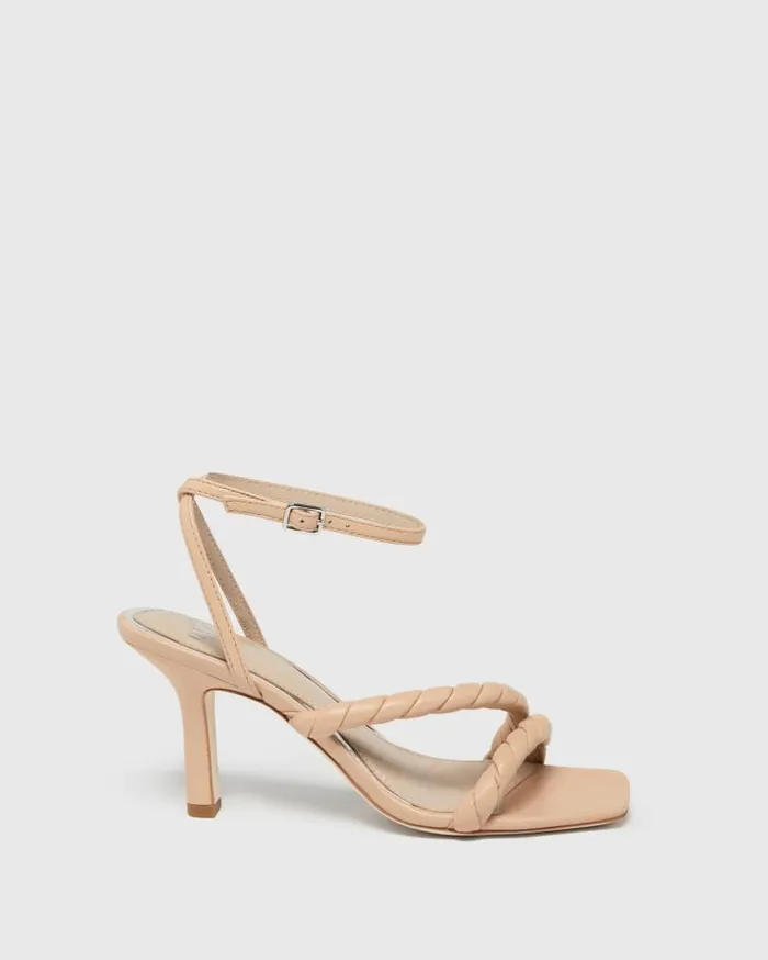 PAIGE Sandals Women Leslie Sandal 8211 Nude Leather