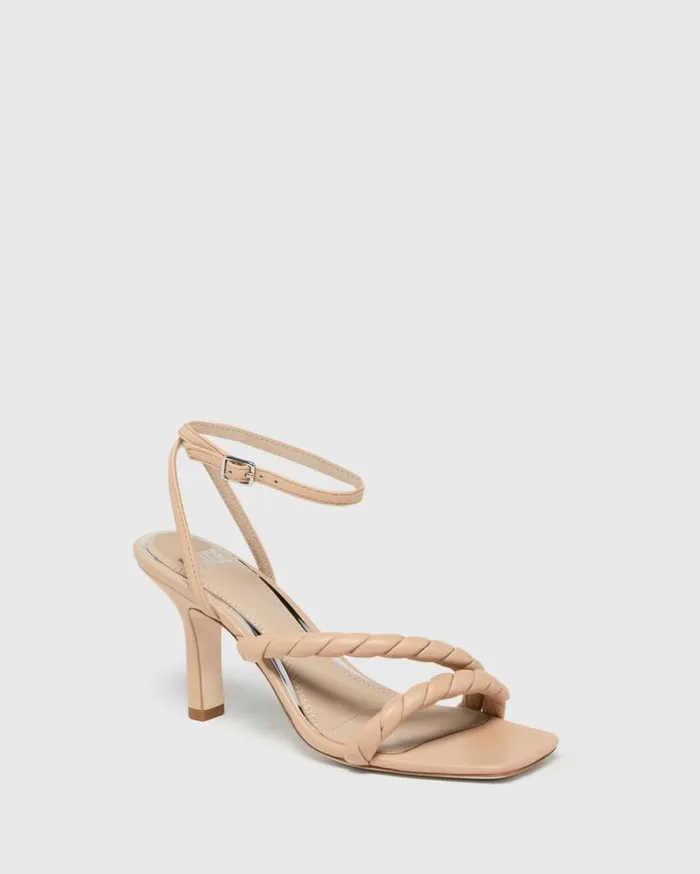 PAIGE Sandals Women Leslie Sandal 8211 Nude Leather PAIGE Sandals Women Leslie Sandal 8211 Nude Leather