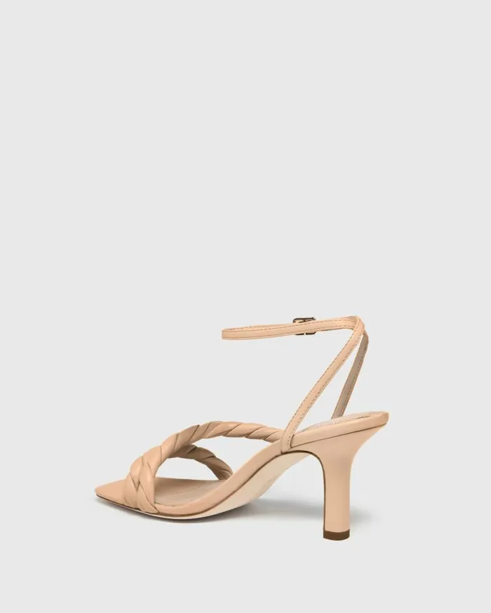 PAIGE Sandals Women Leslie Sandal 8211 Nude Leather PAIGE Sandals Women Leslie Sandal 8211 Nude Leather
