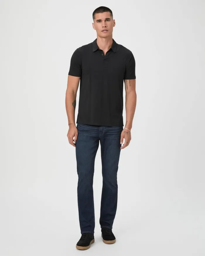 PAIGE Shirts Men Burke Polo Shirt 8211 Black PAIGE Shirts Men Burke Polo Shirt 8211 Black