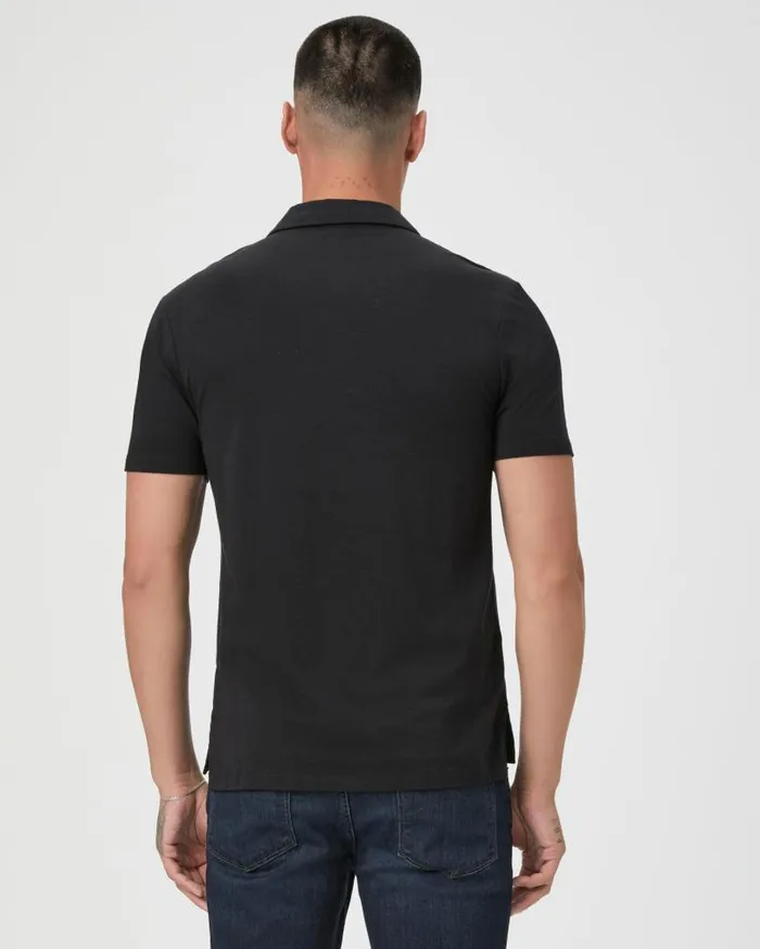 PAIGE Shirts Men Burke Polo Shirt 8211 Black PAIGE Shirts Men Burke Polo Shirt 8211 Black