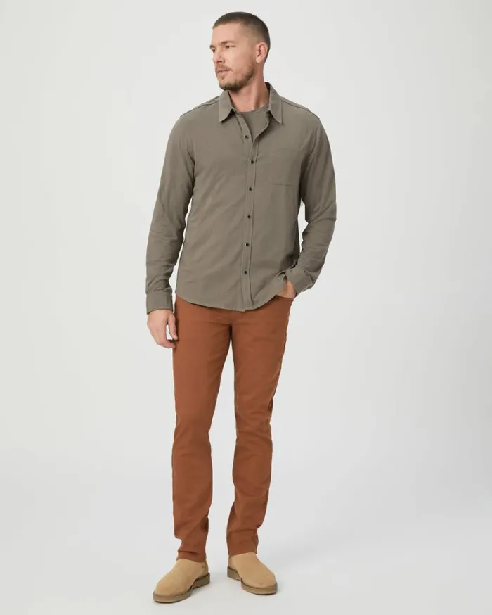 PAIGE Shirts Men Stockton Button Up 8211 Cedar Forest PAIGE Shirts Men Stockton Button Up 8211 Cedar Forest