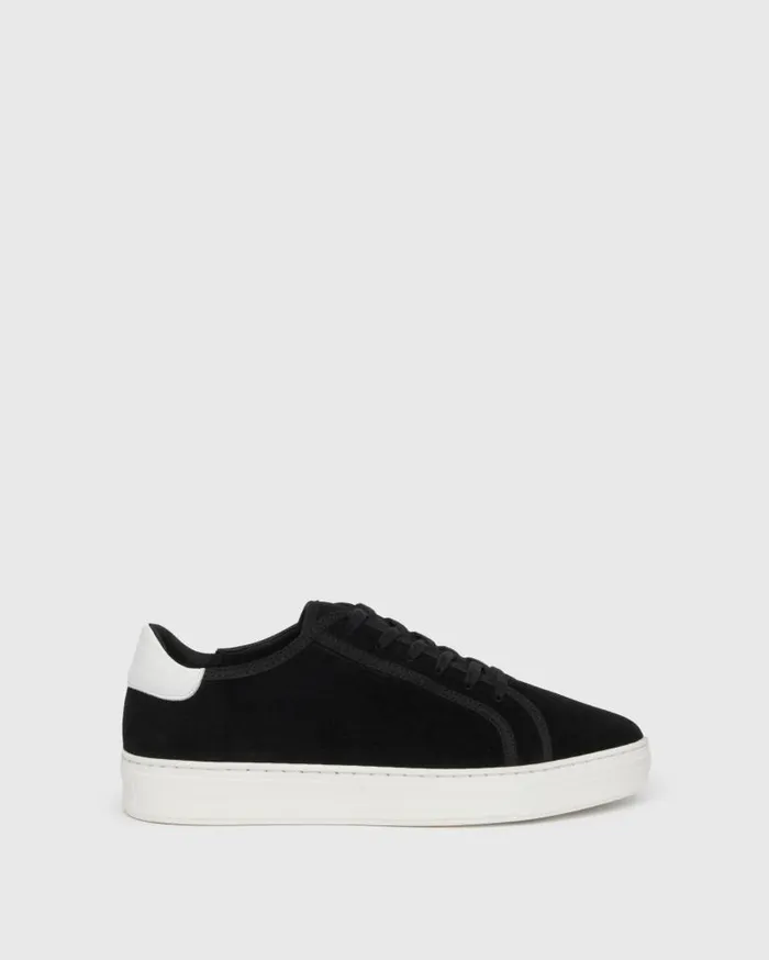 PAIGE Shoes Men Exclusive Farrell Sneaker 8211 Black Suede