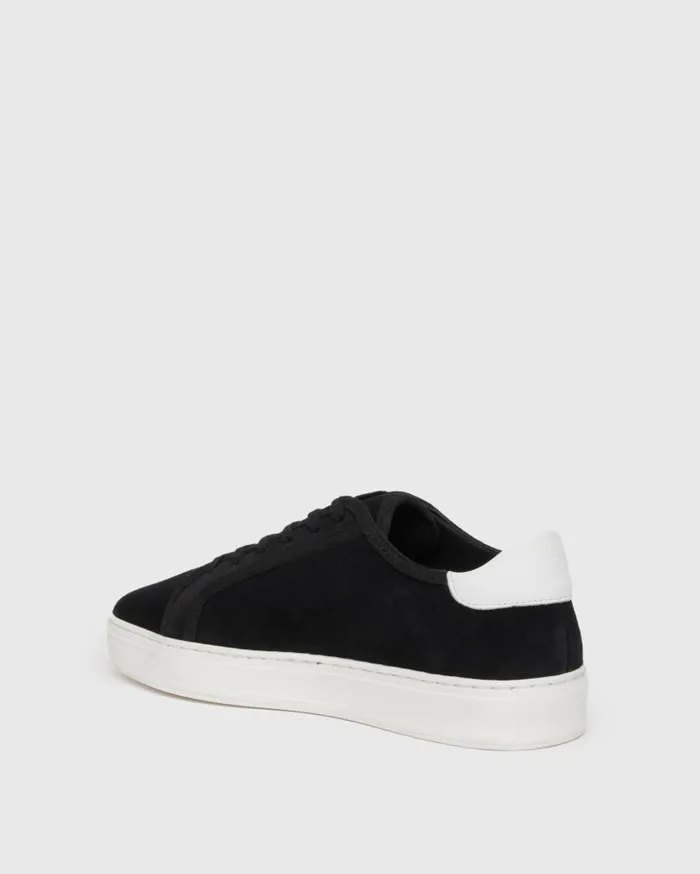 PAIGE Shoes Men Exclusive Farrell Sneaker 8211 Black Suede PAIGE Shoes Men Exclusive Farrell Sneaker 8211 Black Suede