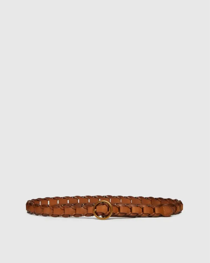 PAIGE Shop Belts Women Exclusive Harley Belt 8211 Tan Woven Elastic