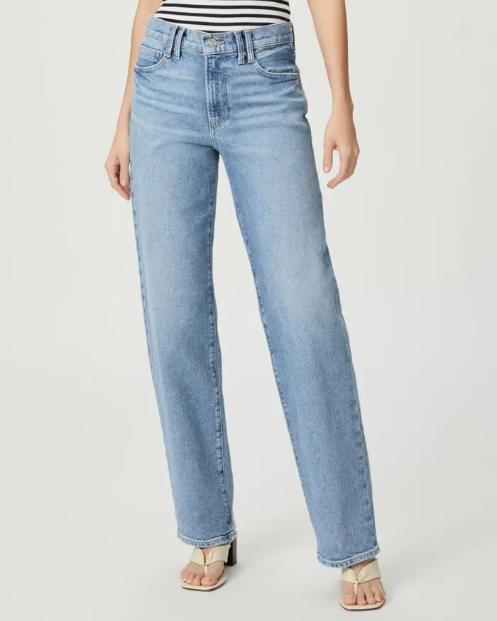 PAIGE Straight Women Serena Straight Jean 8211 Leela Distressed PAIGE Straight Women Serena Straight Jean 8211 Leela Distressed