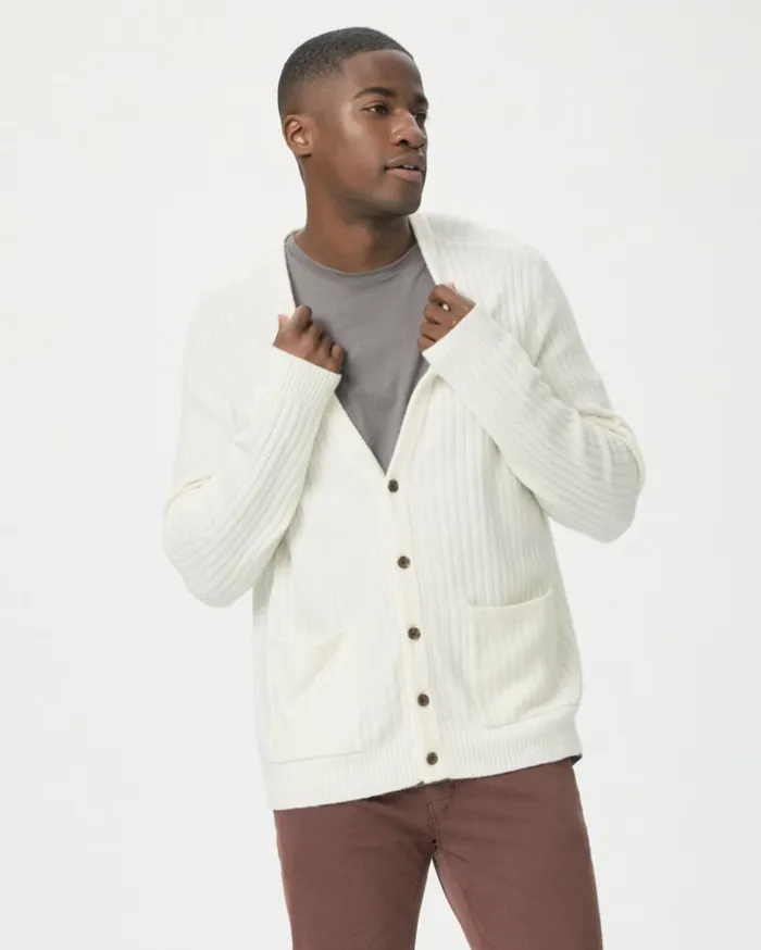 PAIGE Sweaters and Sweatshirts Men Harpoon Cardigan 8211 Morning Tide PAIGE Sweaters and Sweatshirts Men Harpoon Cardigan 8211 Morning Tide