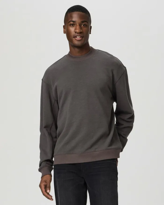 PAIGE Sweaters and Sweatshirts Men ICON Capsule Huey Pullover 8211 Volcanic Ash