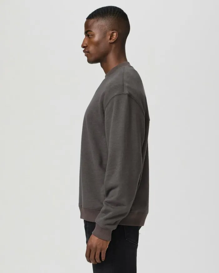 PAIGE Sweaters and Sweatshirts Men ICON Capsule Huey Pullover 8211 Volcanic Ash