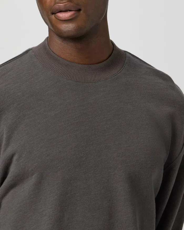 PAIGE Sweaters and Sweatshirts Men ICON Capsule Huey Pullover 8211 Volcanic Ash