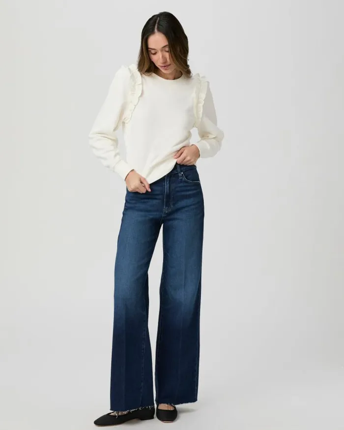 PAIGE Sweaters and Sweatshirts Women Alfira Sweatshirt 8211 Ivory PAIGE Sweaters and Sweatshirts Women Alfira Sweatshirt 8211 Ivory