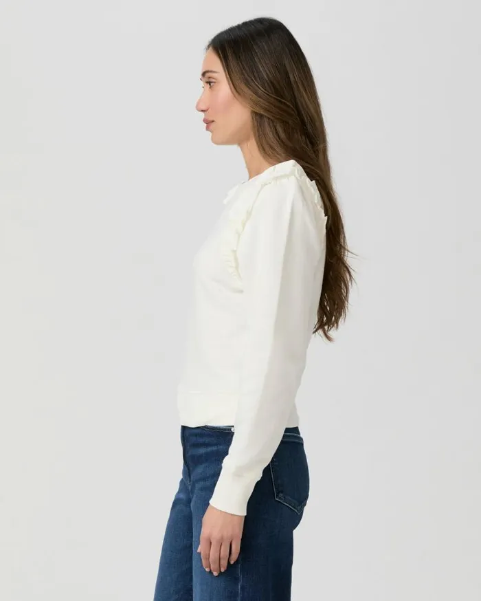 PAIGE Sweaters and Sweatshirts Women Alfira Sweatshirt 8211 Ivory PAIGE Sweaters and Sweatshirts Women Alfira Sweatshirt 8211 Ivory