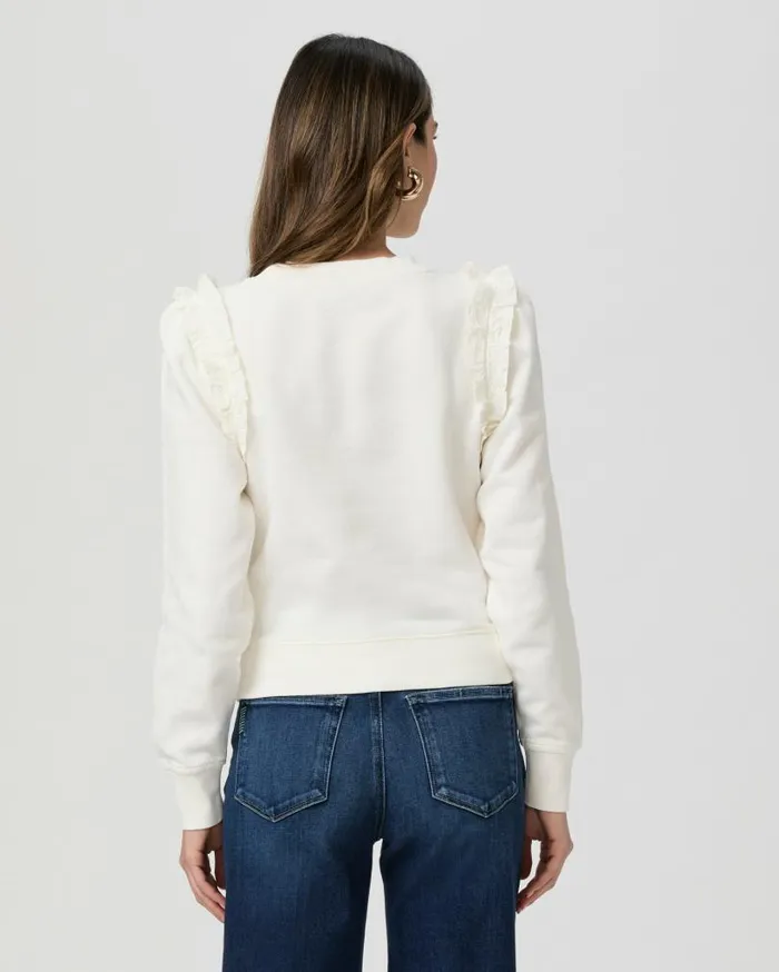 PAIGE Sweaters and Sweatshirts Women Alfira Sweatshirt 8211 Ivory PAIGE Sweaters and Sweatshirts Women Alfira Sweatshirt 8211 Ivory