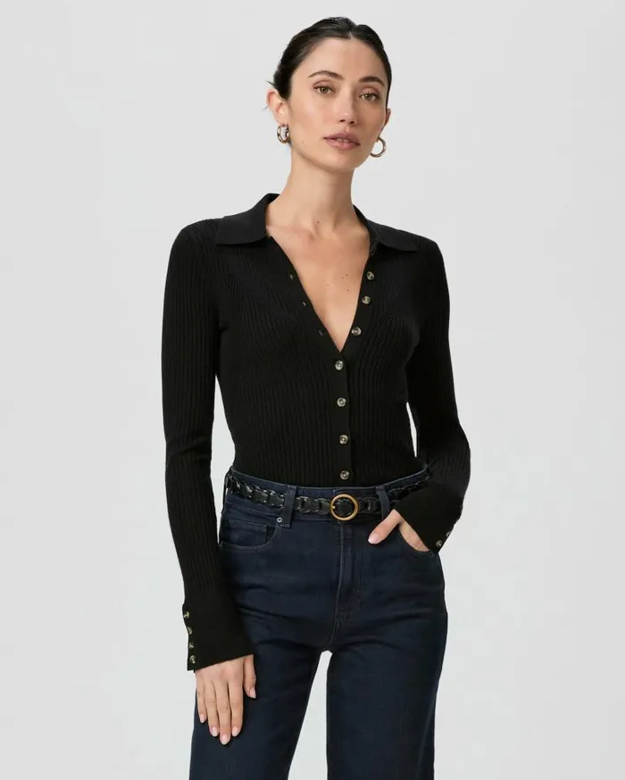 PAIGE Sweaters and Sweatshirts Women Jayde Top 8211 Black
