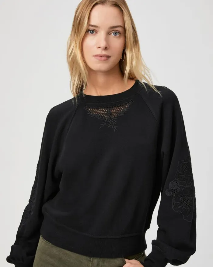 PAIGE Sweaters and Sweatshirts Women Yolanthe Sweatshirt 8211 Black