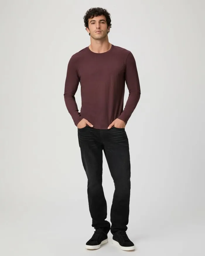 PAIGE Tees Men Enzo Tee 8211 Midnight Bordeaux PAIGE Tees Men Enzo Tee 8211 Midnight Bordeaux