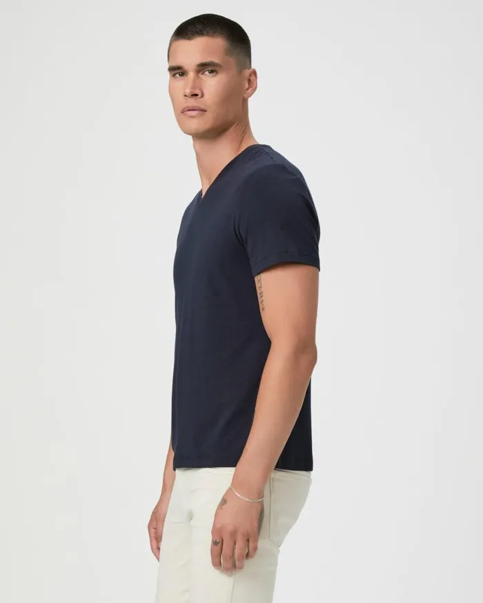 PAIGE Tees Men Grayson V Neck Tee 8211 Deep Anchor PAIGE Tees Men Grayson V Neck Tee 8211 Deep Anchor