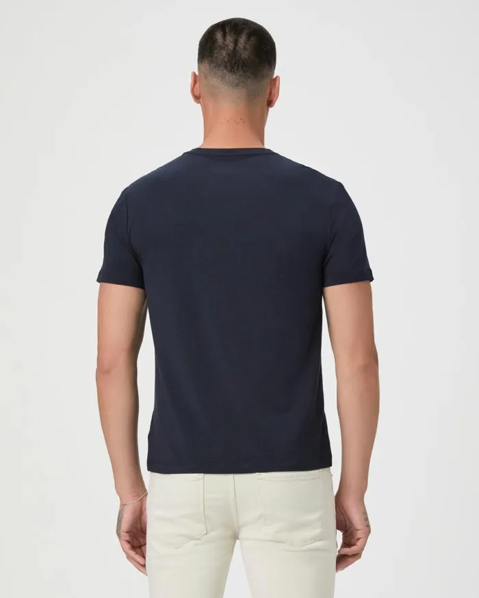 PAIGE Tees Men Grayson V Neck Tee 8211 Deep Anchor PAIGE Tees Men Grayson V Neck Tee 8211 Deep Anchor
