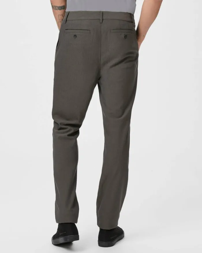 PAIGE Transcend Knit Men Stafford Trouser 8211 Dark Willow PAIGE Transcend Knit Men Stafford Trouser 8211 Dark Willow