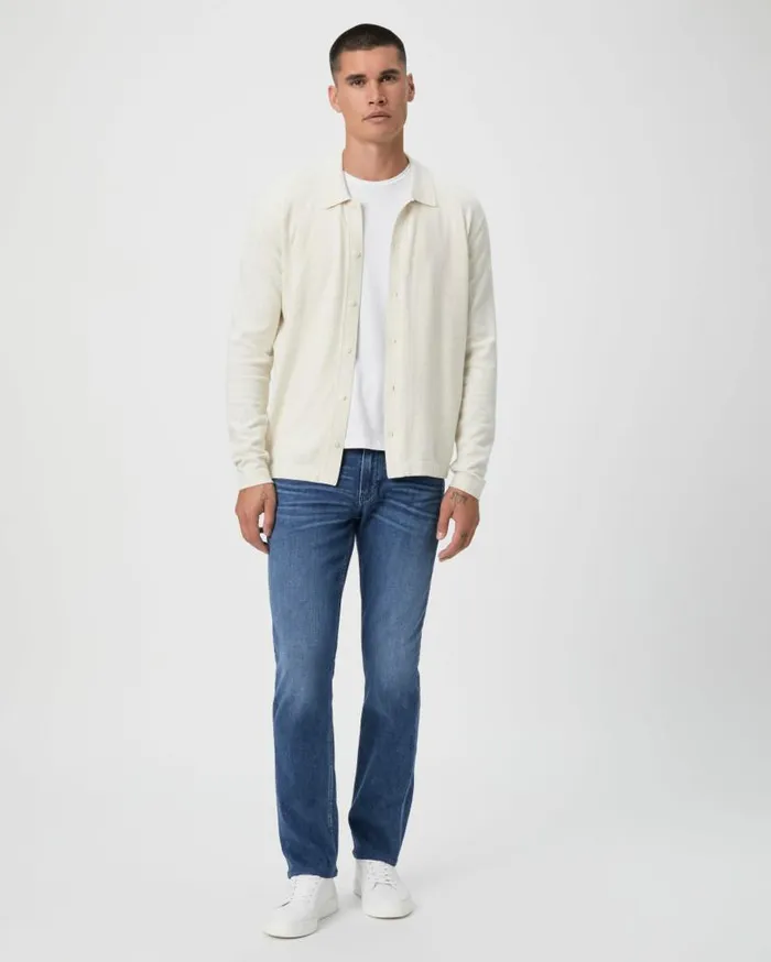 PAIGE Vintage Denim Men Transcend Vintage Normandie Straight Jean 8211 Corwin