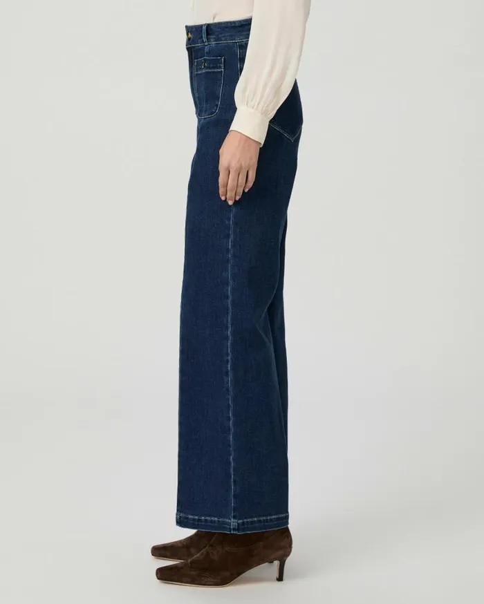 PAIGE Wide Leg Women Anessa 31 Inch Wide Leg Jean 8211 Rhea PAIGE Wide Leg Women Anessa 31 Inch Wide Leg Jean 8211 Rhea