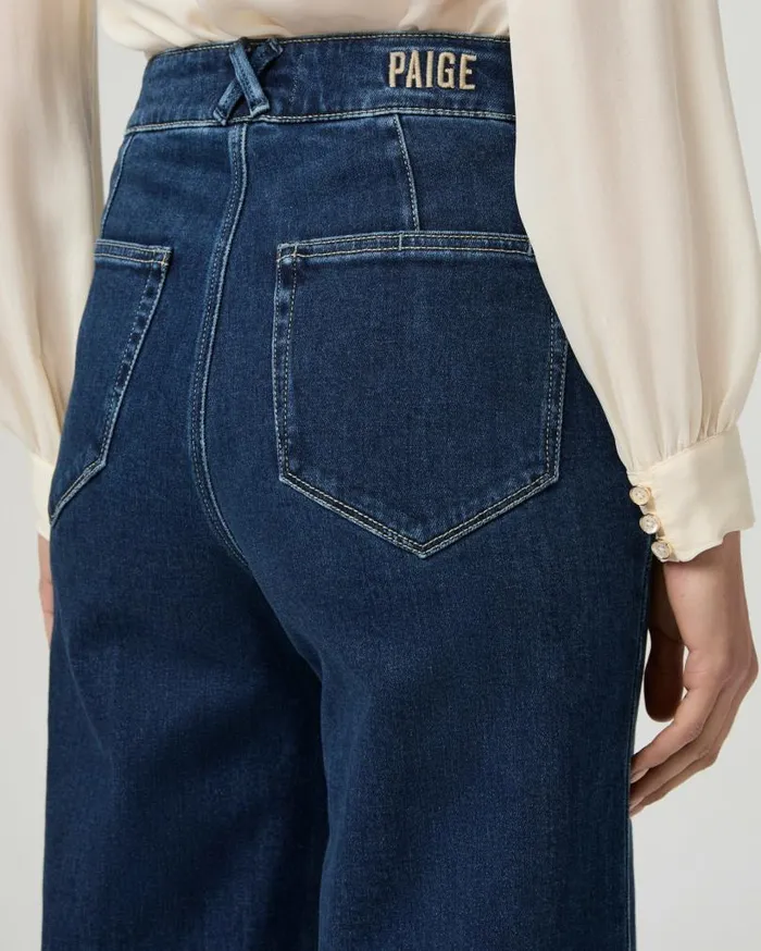 PAIGE Wide Leg Women Anessa 31 Inch Wide Leg Jean 8211 Rhea PAIGE Wide Leg Women Anessa 31 Inch Wide Leg Jean 8211 Rhea