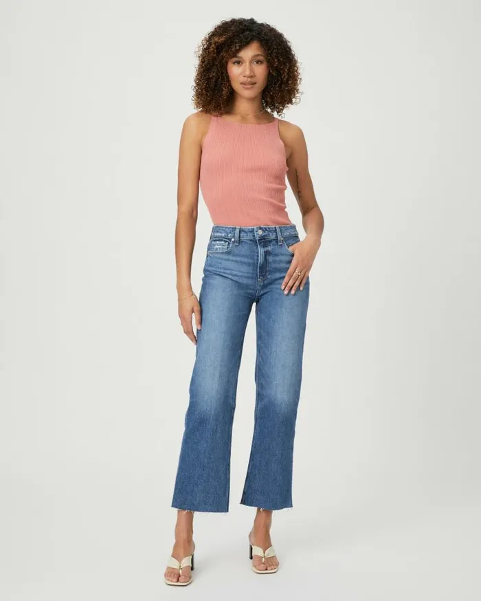 PAIGE Wide Leg Women Leenah Ankle Wide Leg Jean 8211 Familia