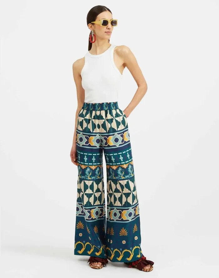 Palazzo Pants Casareale Place Emerald Women La Double J Shorts and Pants