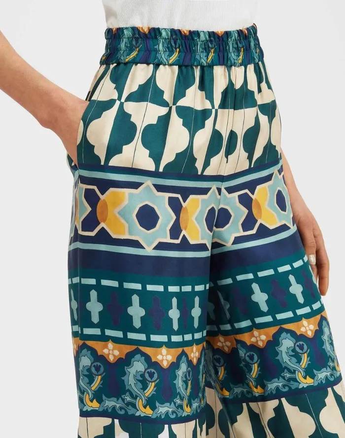 Palazzo Pants Casareale Place Emerald Women La Double J Shorts and Pants Palazzo Pants Casareale Place Emerald Women La Double J Shorts and Pants